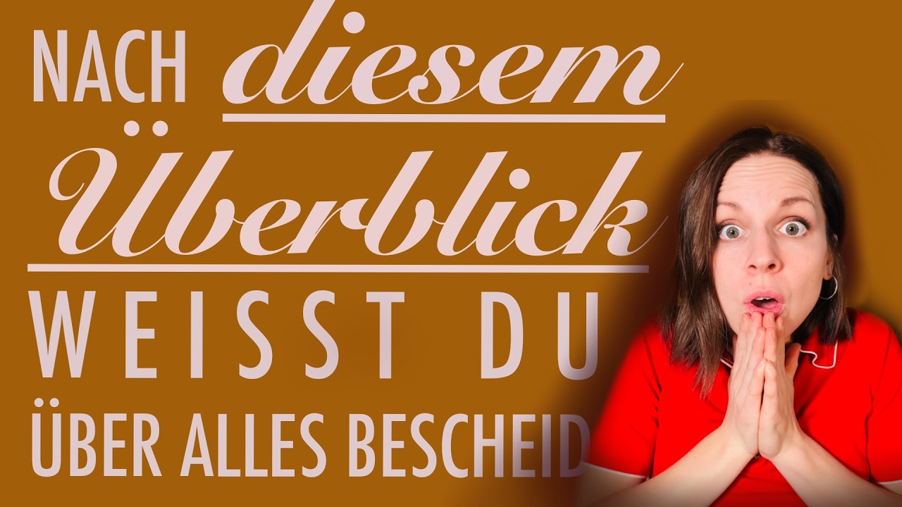 Alle Departments im Überblick!