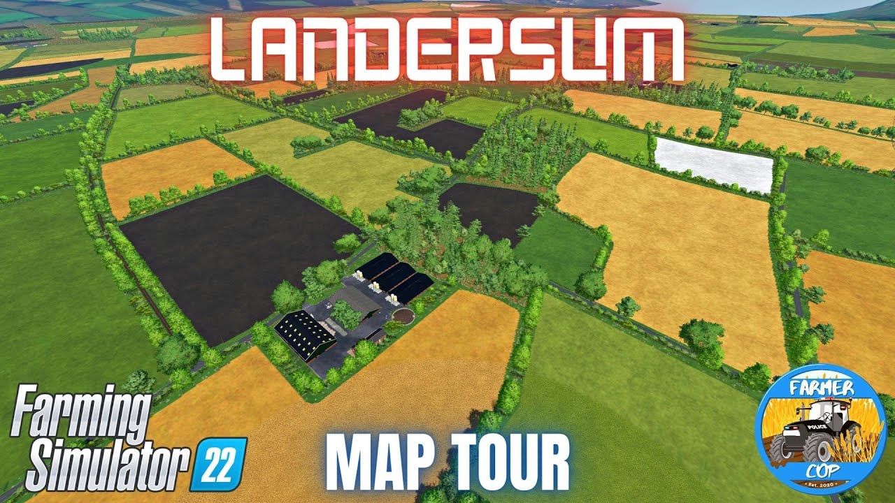 LANDERSUM - Map Tour - Farming Simulator 22