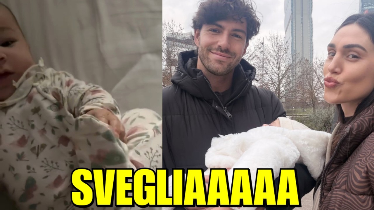 Cecilia Rodriguez si tira il latte e Clarita è sveglia