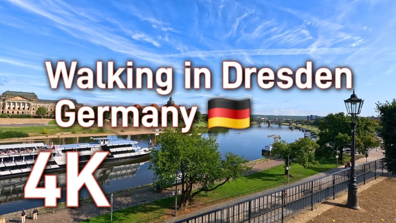 Walking in Dresden,  Germany 