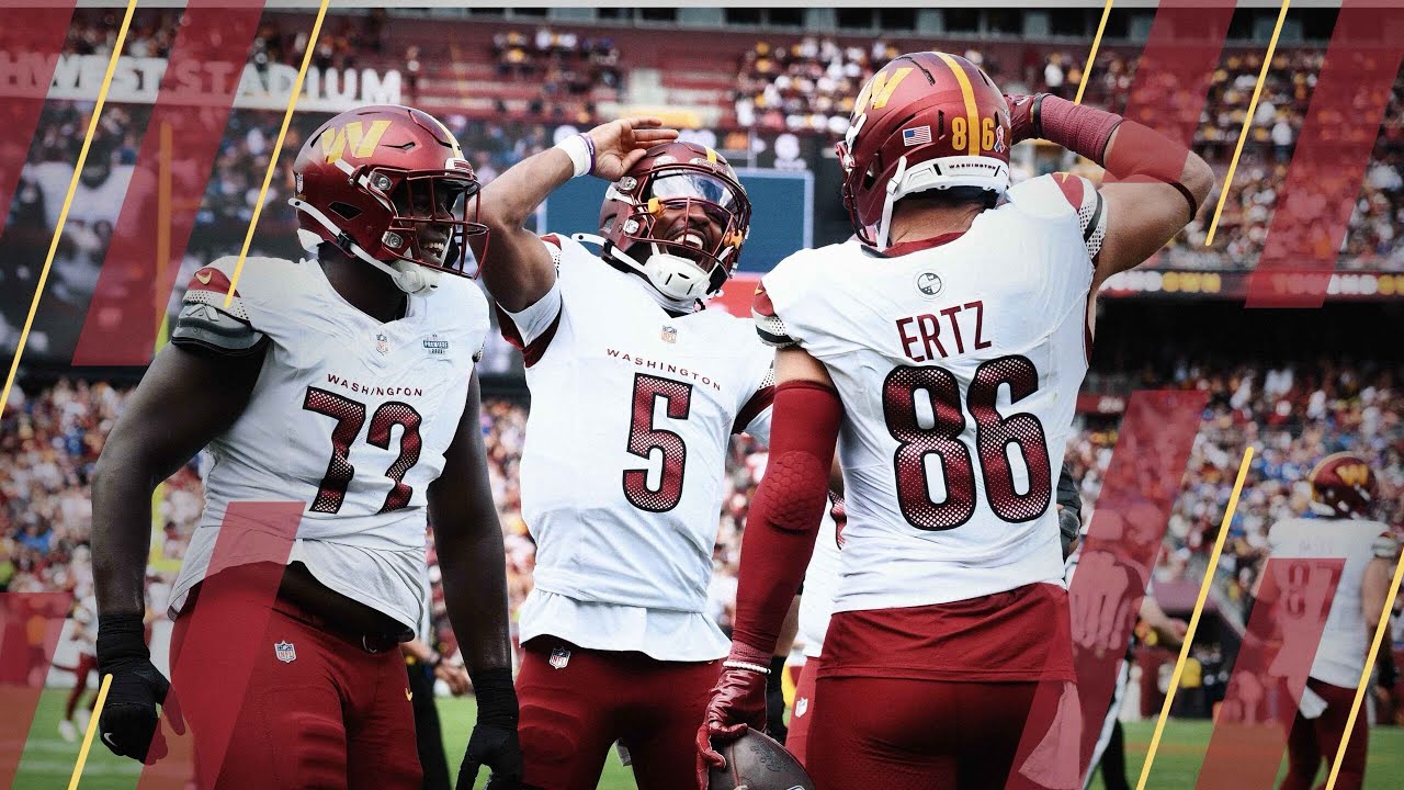 Washington Commanders Best Plays From 21-6 Rout Over New York Giants 