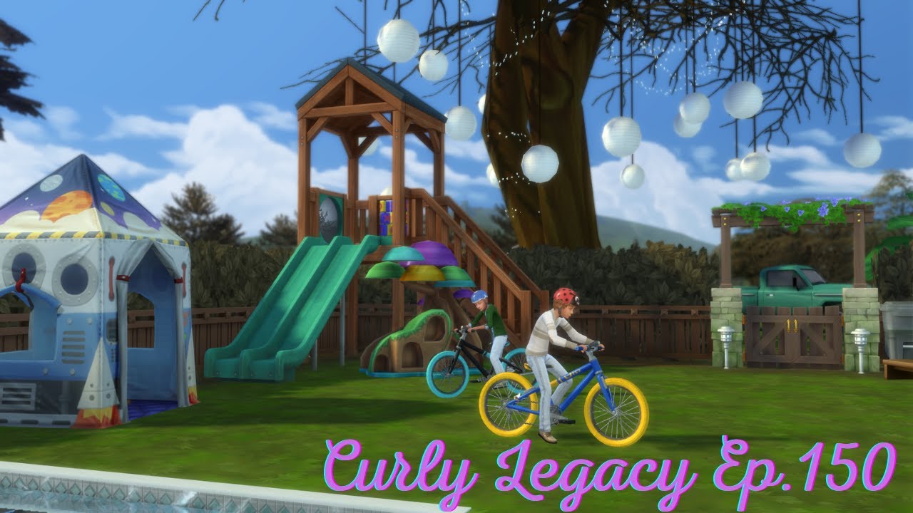 The Sims 4 - *Curly Legacy Ep.150* Andiamo sulle bici! 🚲