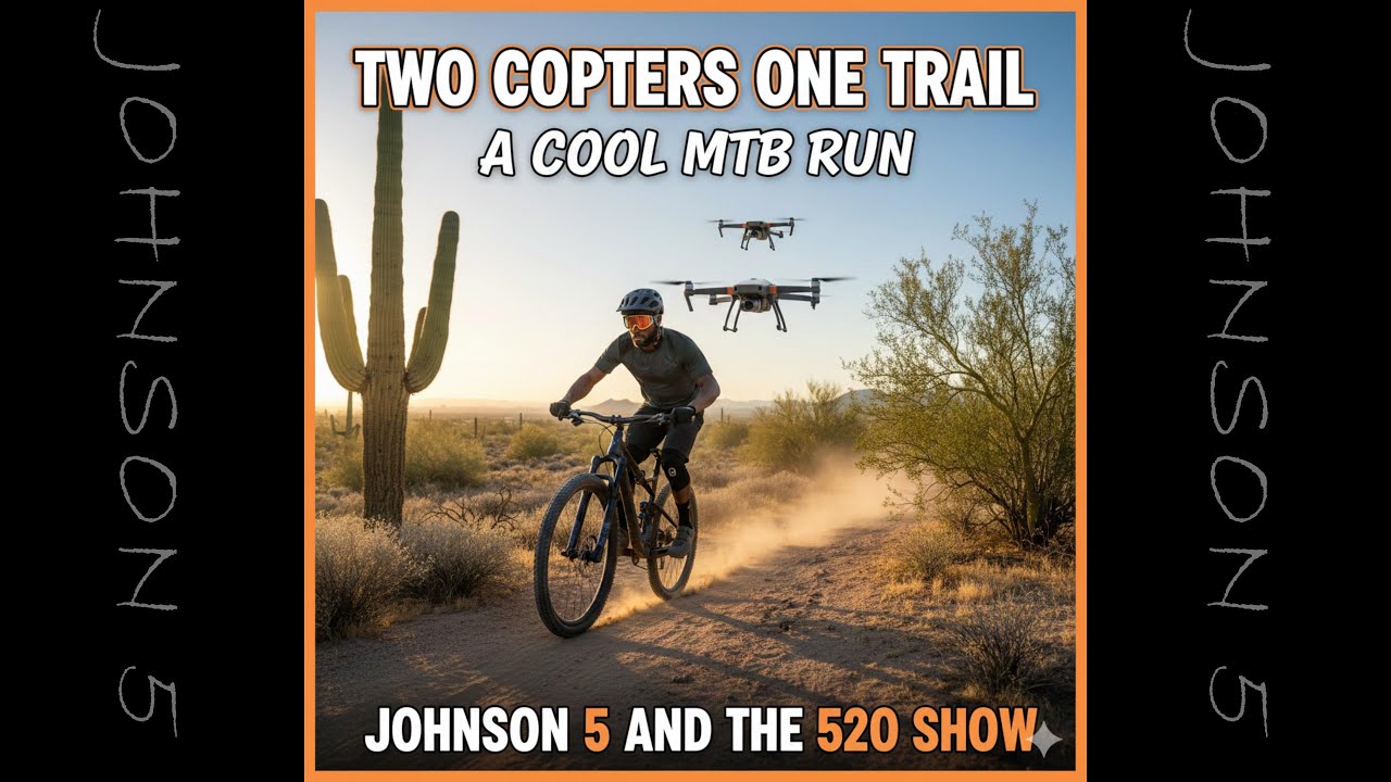 TWO COPTERS ONE TRAIL | A COOL MTB RUN