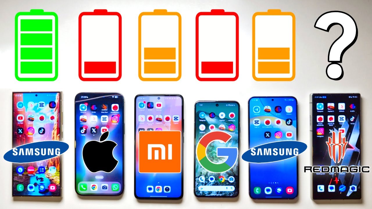 🔋 Samsung S24 ULTRA vs iPhone 15 Pro Max, Xiaomi 13T Pro, Pixel 8...  TEST DE BATERIA EXTREMO!!