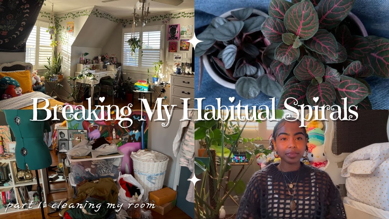 breaking my habitual spirals⋆𖦹 | part 1: cleaning my room