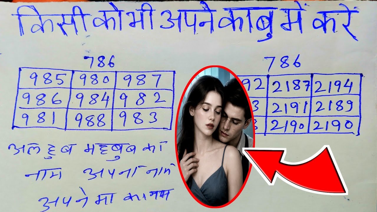 Mohabbat Ka Powerful Amal |वशीकरण यंत्र| Online Taweez Powerful||
