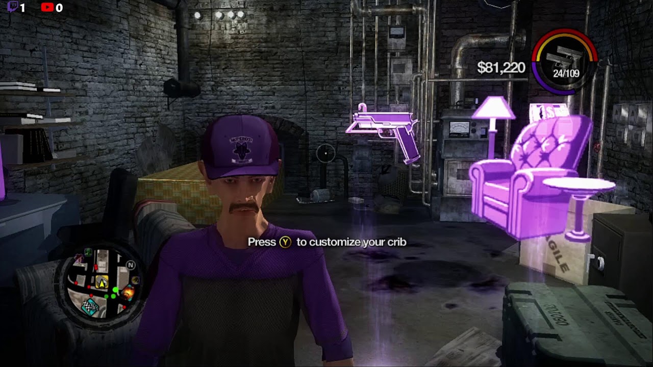 Live Stream tuesday  #78  Saints Row 2 ( 360 )