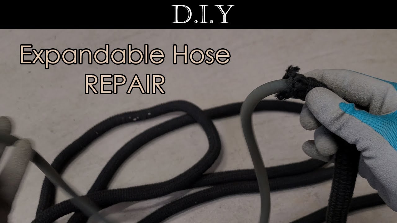 How to DIY repair the expandable garden hose? Don't throw your XHose away before watching this!