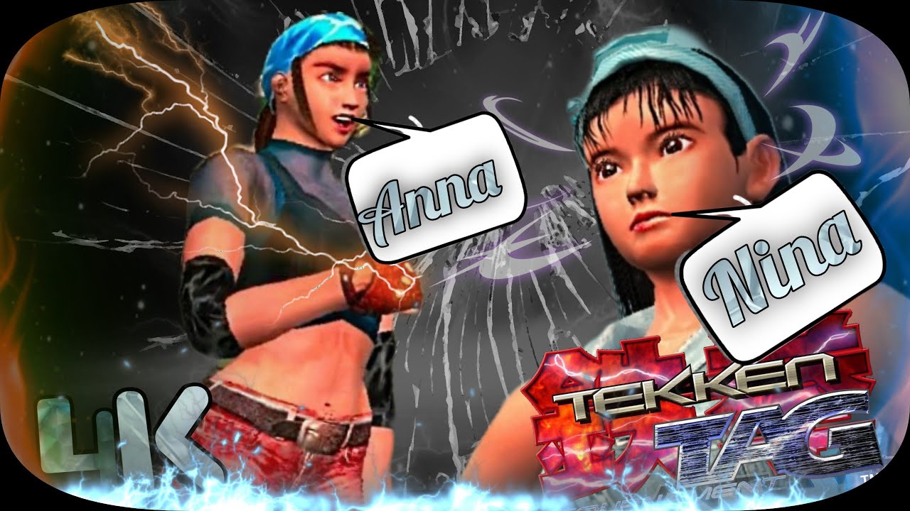 Jun ( Nina ) & Julia ( Anna ) Tekken Tag Remastered Hard UHD 4K 60 FPS