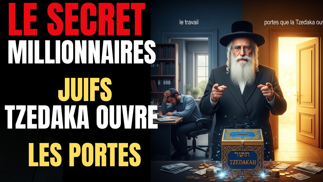 LE SECRET Des Millionnaires Juifs : Pourquoi La Tzedaká Ouvre Les Portes Que Le Travail Ferme
