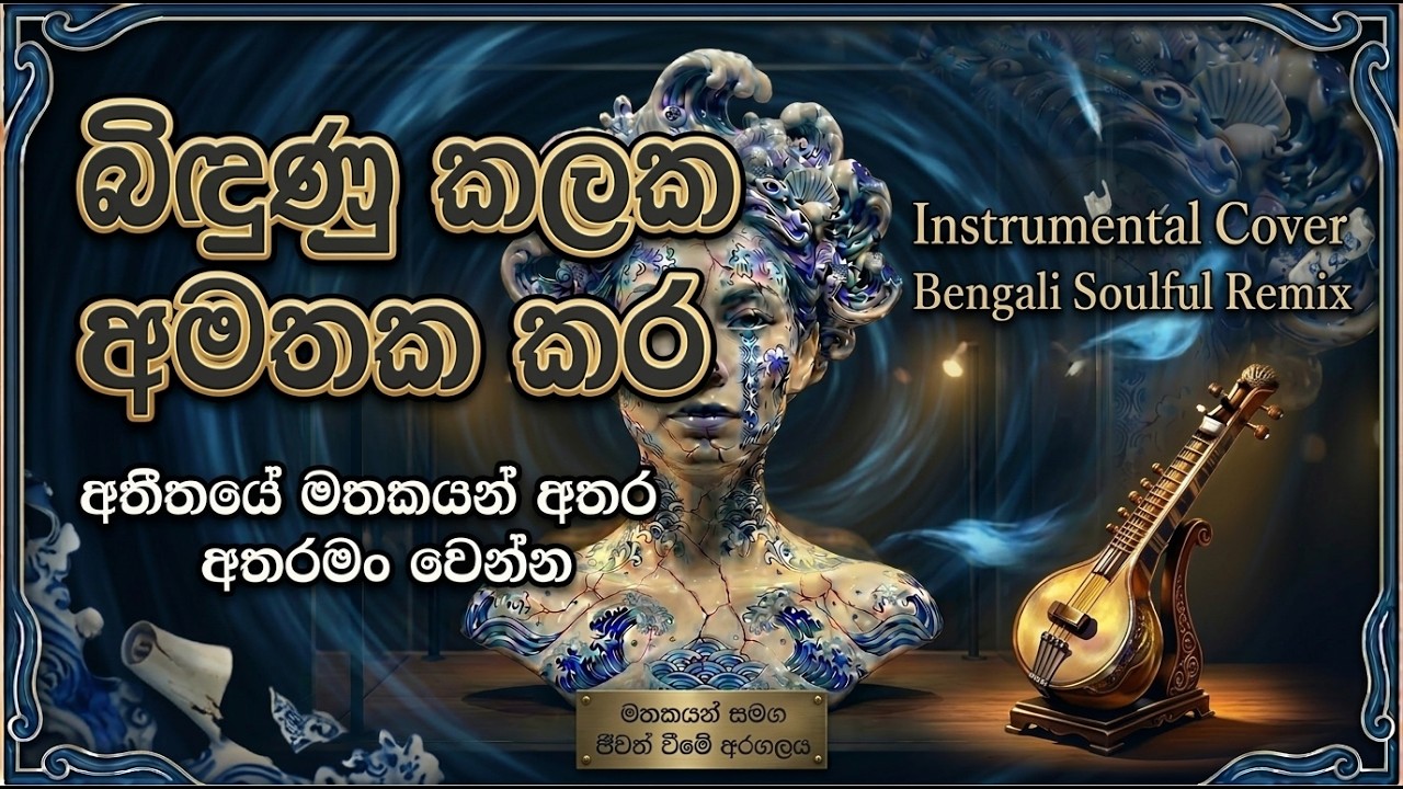 බිඳුණු කලක අමතක කල නොහැකි නම් සිතින් | Instrumental Cover