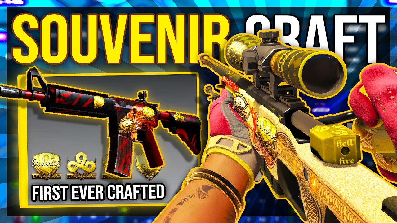 CRAFTING THE WORLD'S FIRST SOUVENIR SKINS... (SOUVENIR UPDATE)