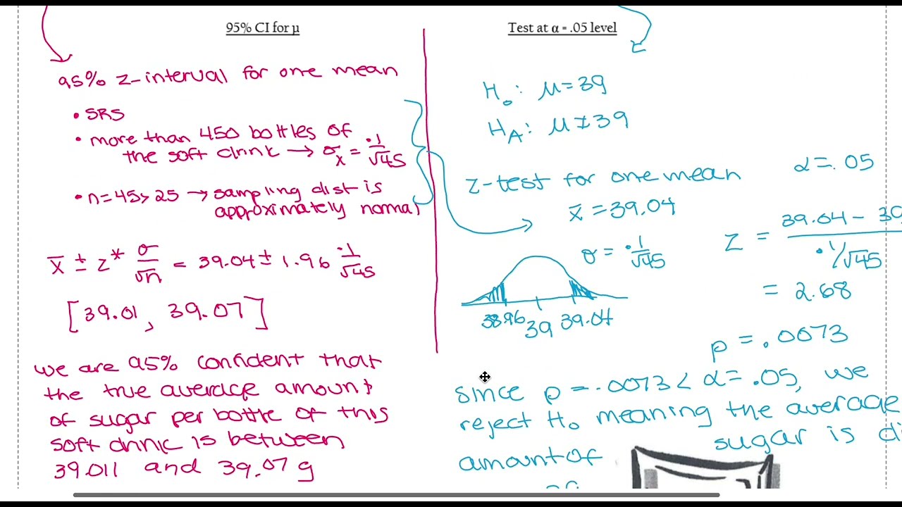 U6P7: Testing with Confidence Interval