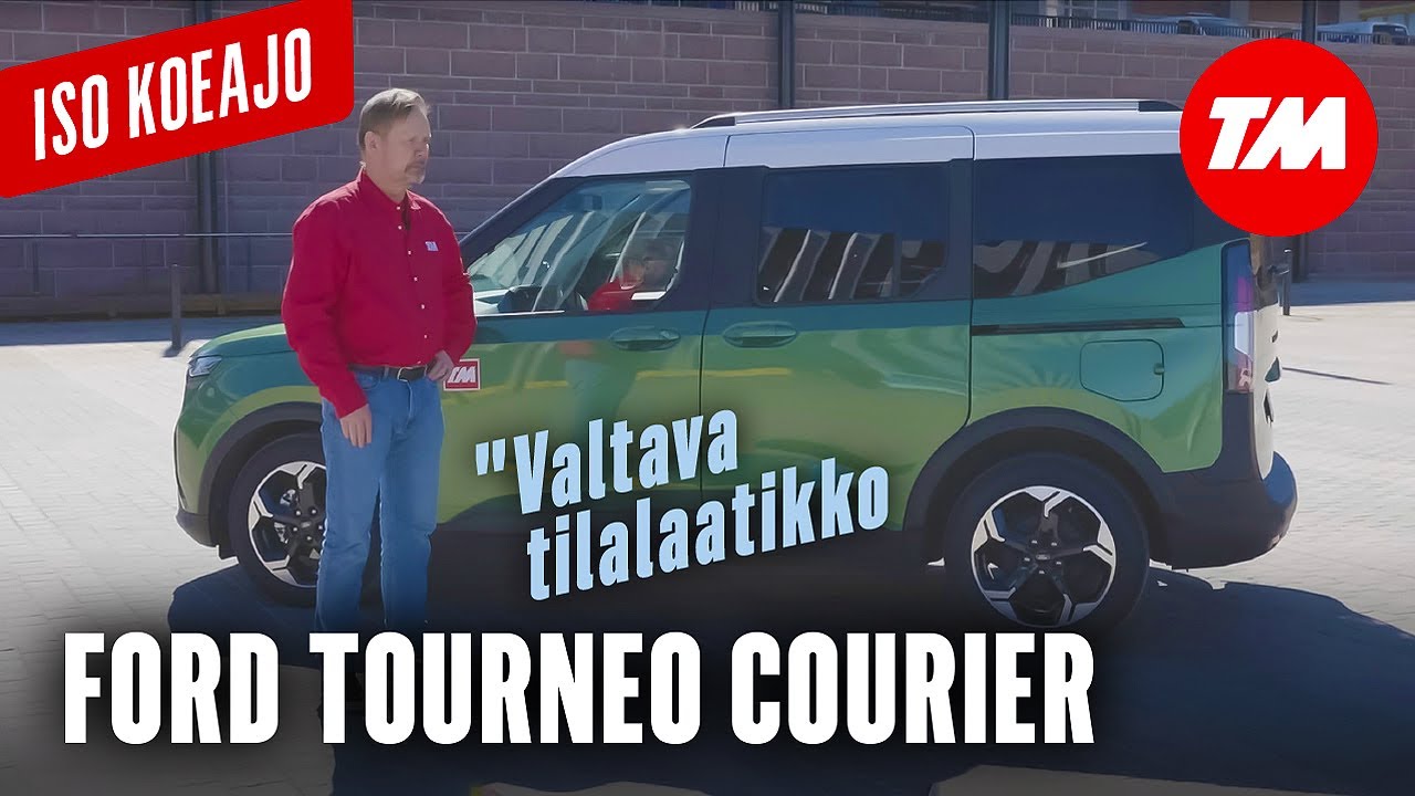 TM Iso koeajo: Ford Tourneo Courier on valtava tilalaatikko