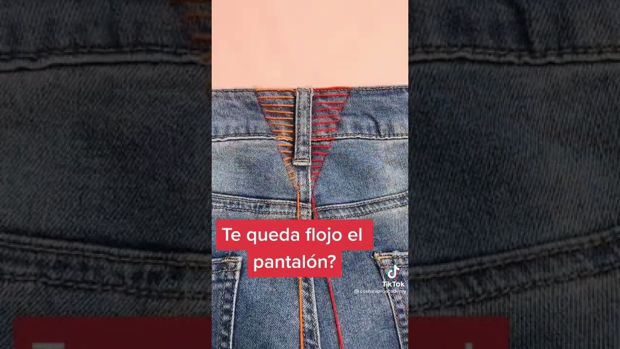Jeans ajustados en la cintura para mejor definici&oacute;n y ajuste! Super Jeans Hack!!!