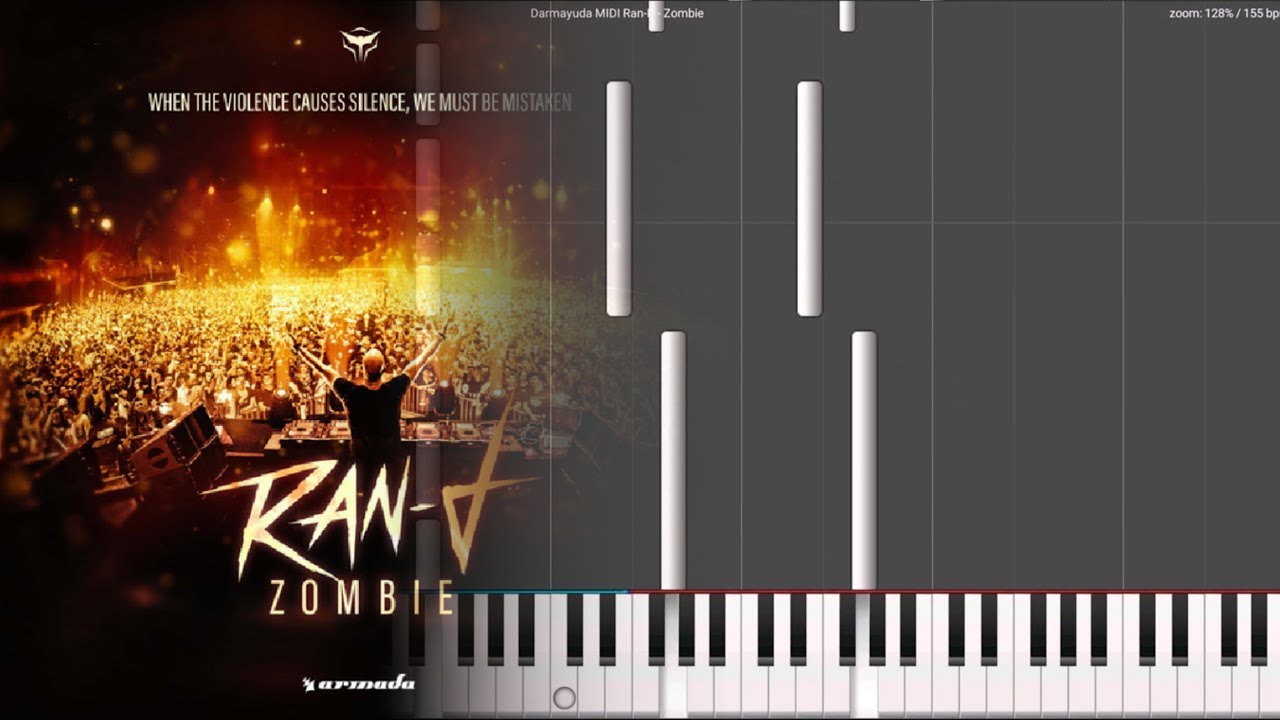 Ran-D - Zombie (Darmayuda MIDI Piano)
