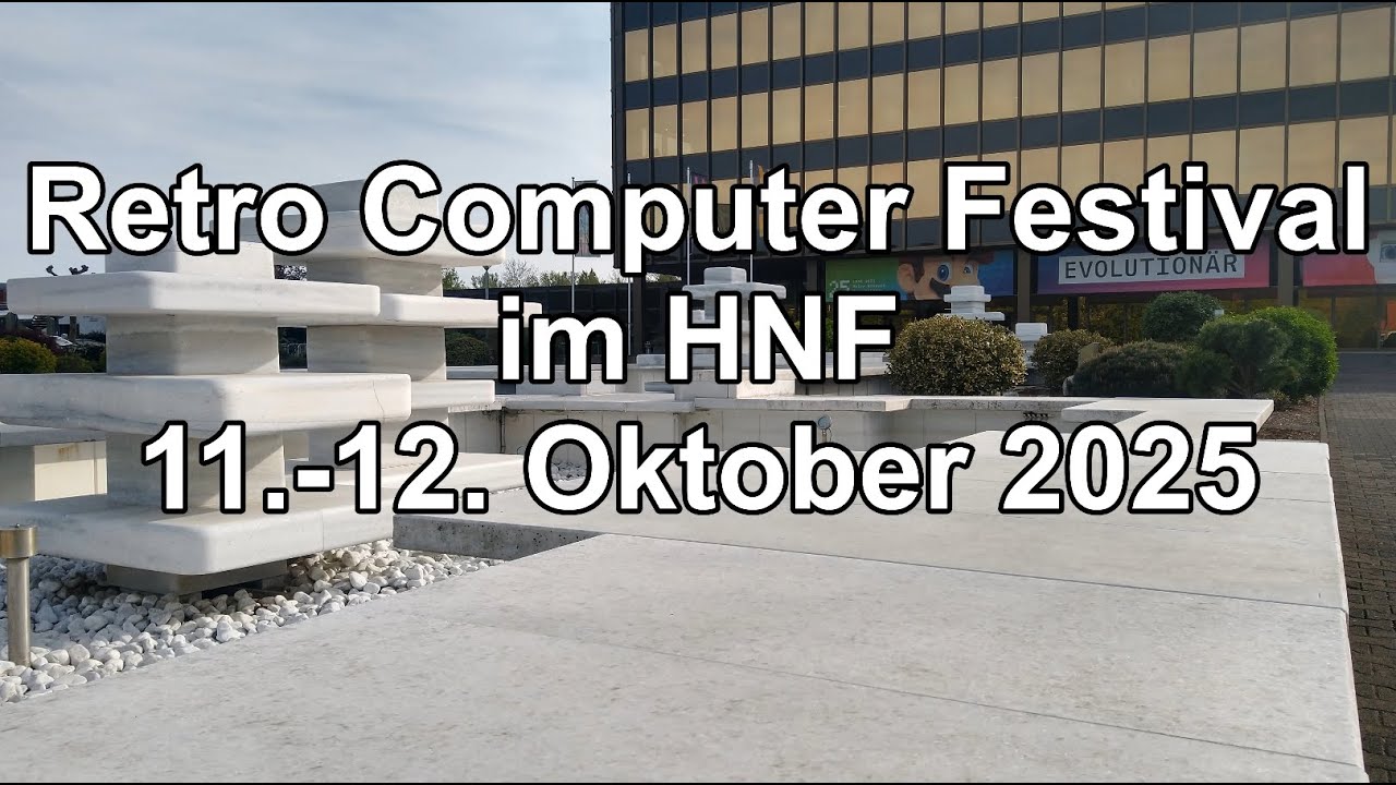 RCF #4 - Retro Computer Festival 2025 im HNF