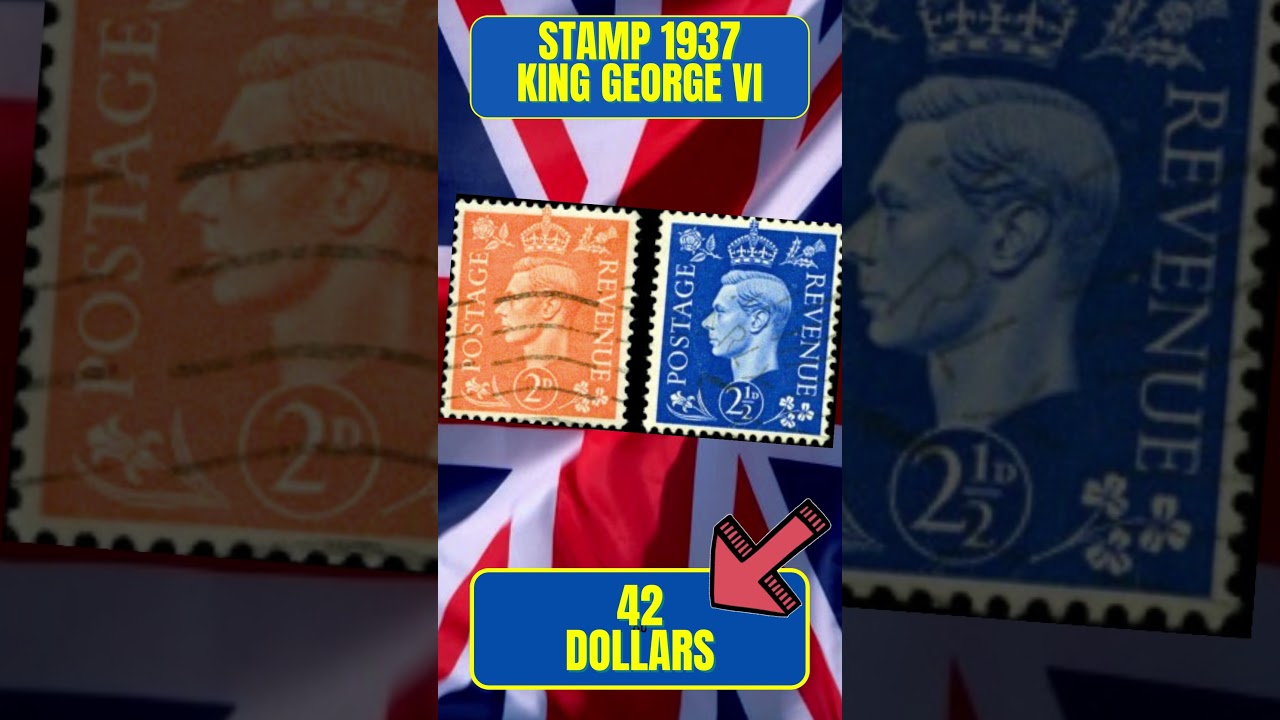 MOST VALUABLE BRITISH STAMP #shorts #valuablecollection #stamps #collection #stamp #kinggeorge