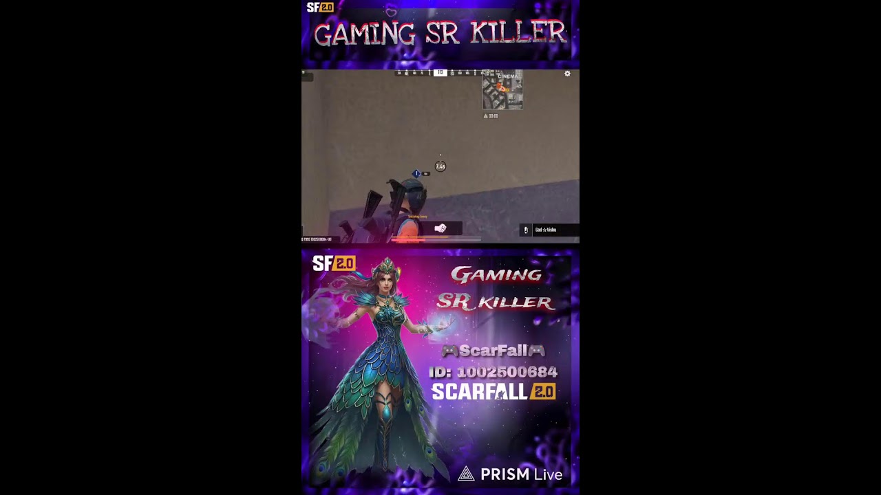 0 Support… 0 Views… Fir Bhi Live Hu ❤️‍🩹 | ScarFall live • Gaming SR killer