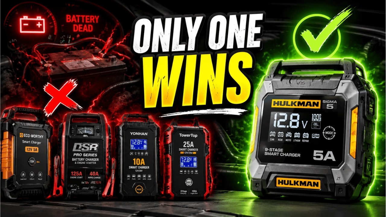 Top 5 Best Car Battery Chargers in 2026 – Review & Buying Guide