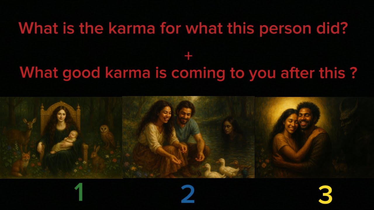 What is their karma pick a card #enemies #returntosender #karma