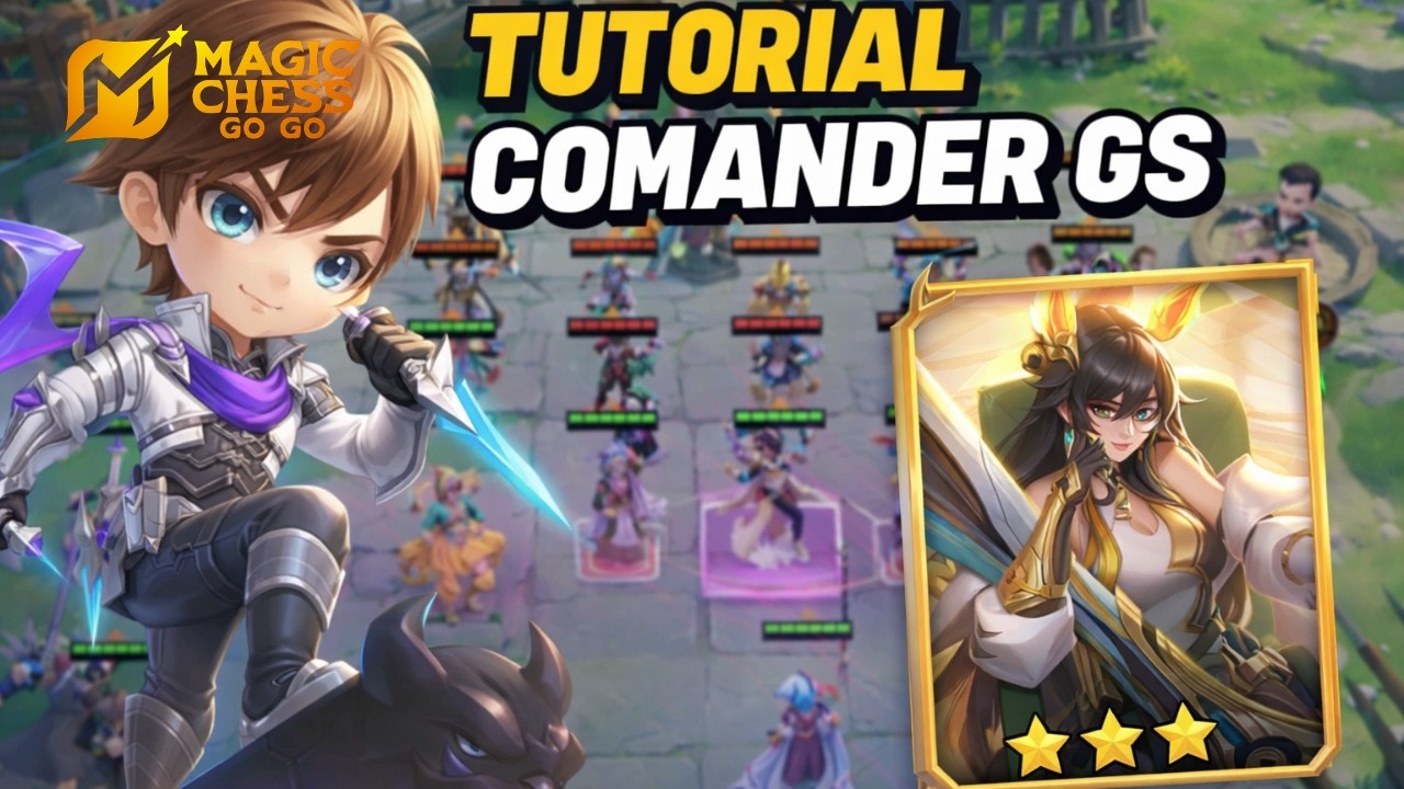 TUTORIAL CARA BERMAIN COMANDER GS DENGAN BAIK DAN BENAR !!!! AUTO B3 LEGEND