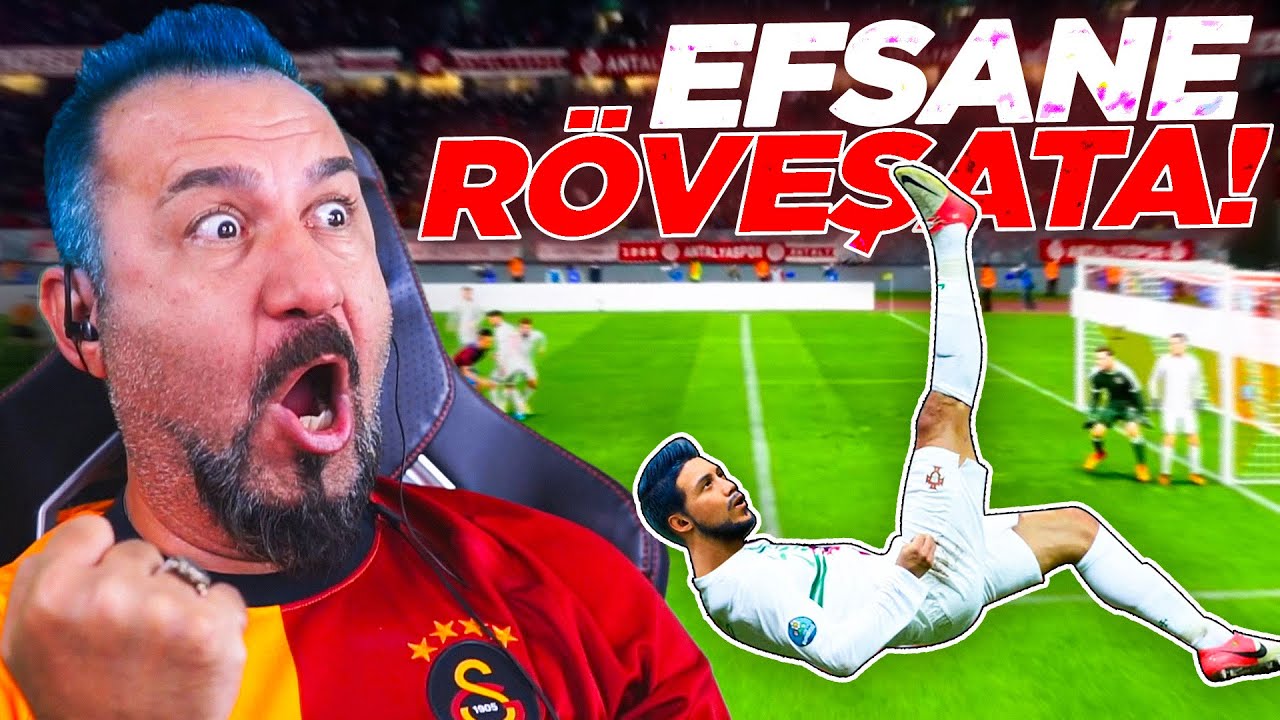 RONALDO BUNU KISKANDI! RÖVEŞATA GOL! GALATASARAY COŞTU! | Ea Fc 24 Deli Topçu Kariyer Bölüm 12