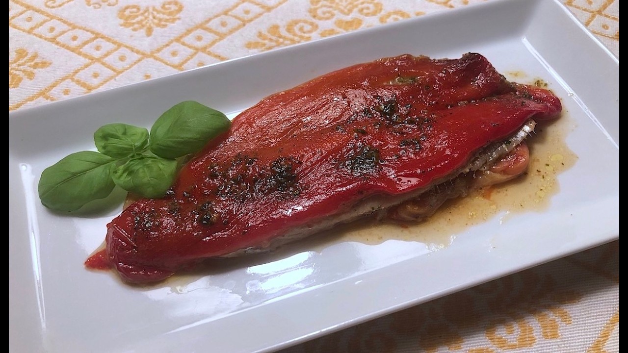 Sarde speziate al peperone rosso
