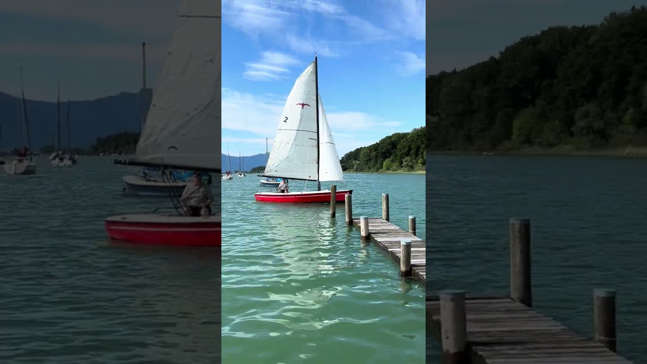 Vorwind-Anleger #chiemsee #cyg #chiemsee-yachtschule-gollenshausen #lake #sailing #einhandsegeln