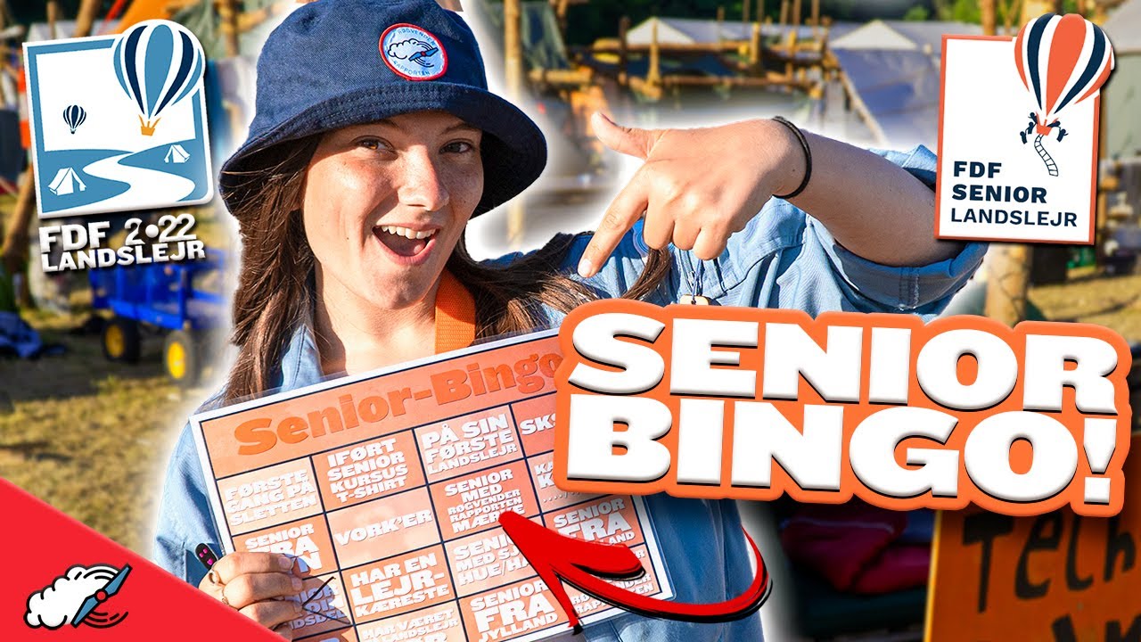 VI LAVEDE SENIOR-BINGO! - FDF Landslejr 2022
