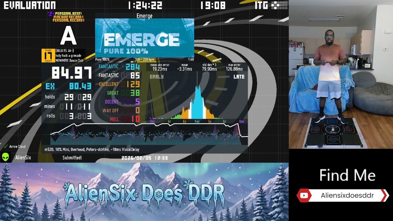 Emerge (17) '84.97' (A) [Triple Cross BR 26 - STEPPERS CUP]