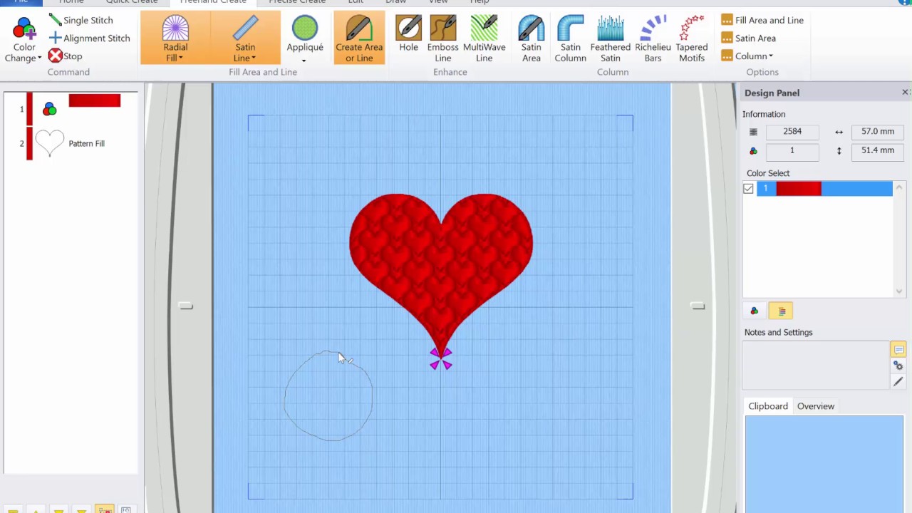 More CREATE module info with Premier Plus Embroidery Software