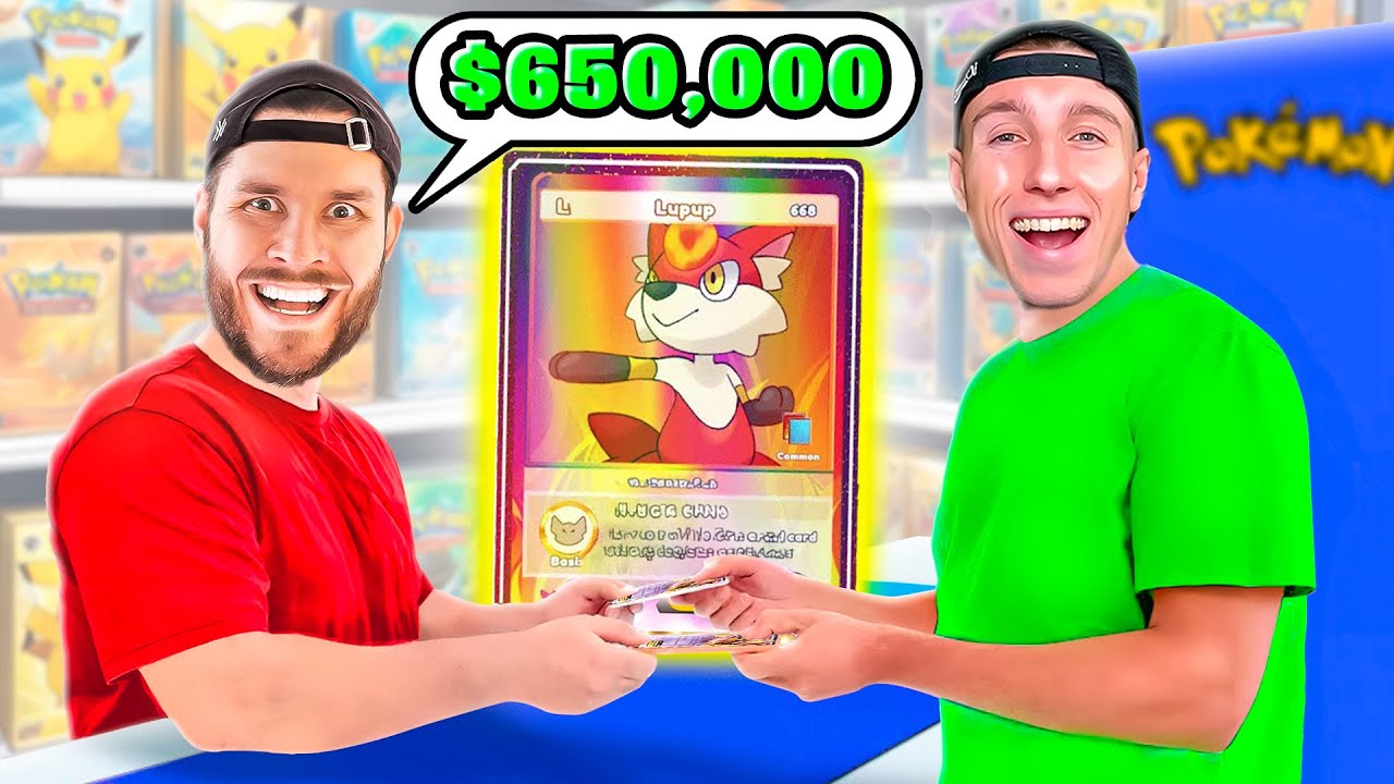REICHER KUNDE kauft 1.000$ KARTE im TCG SHOP!