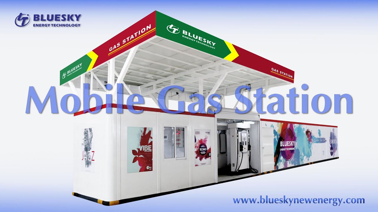 Solar Mobile Gas Station | Bluesky