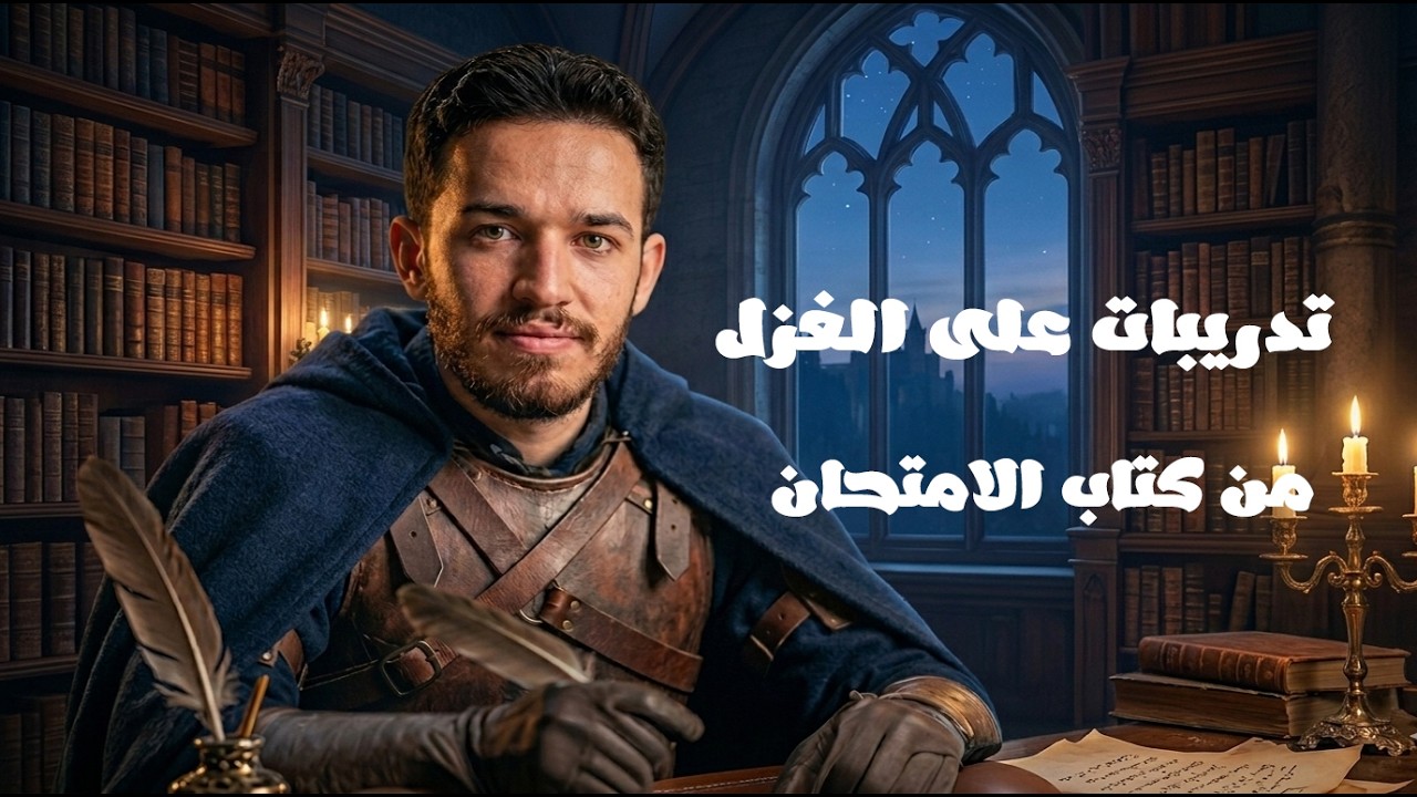 تدريبات الغزل في العصر العباسي | كتاب الامتحان 2026 | أ. عبد الرحمن الحداد