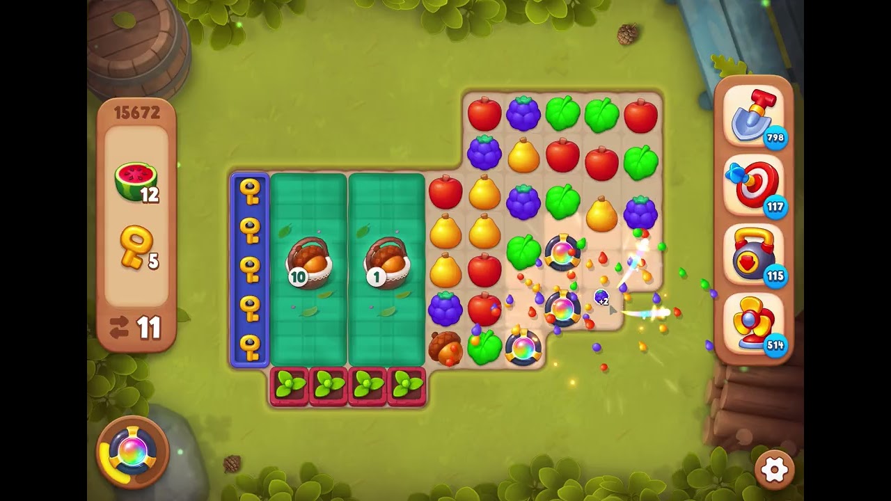 GardenScapes Level 15672 no boosters 