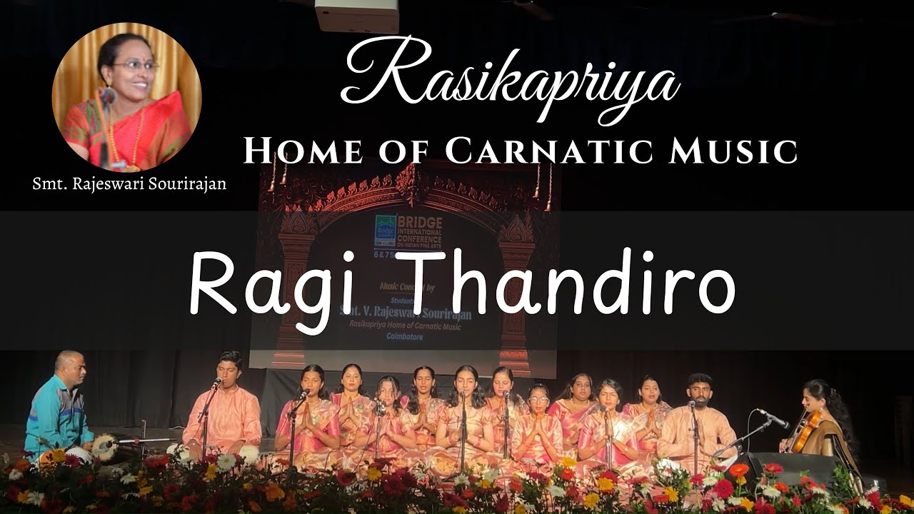 Ragi Thandiro | Bridge Academy Kalaisangamam 2025 | Bangalore