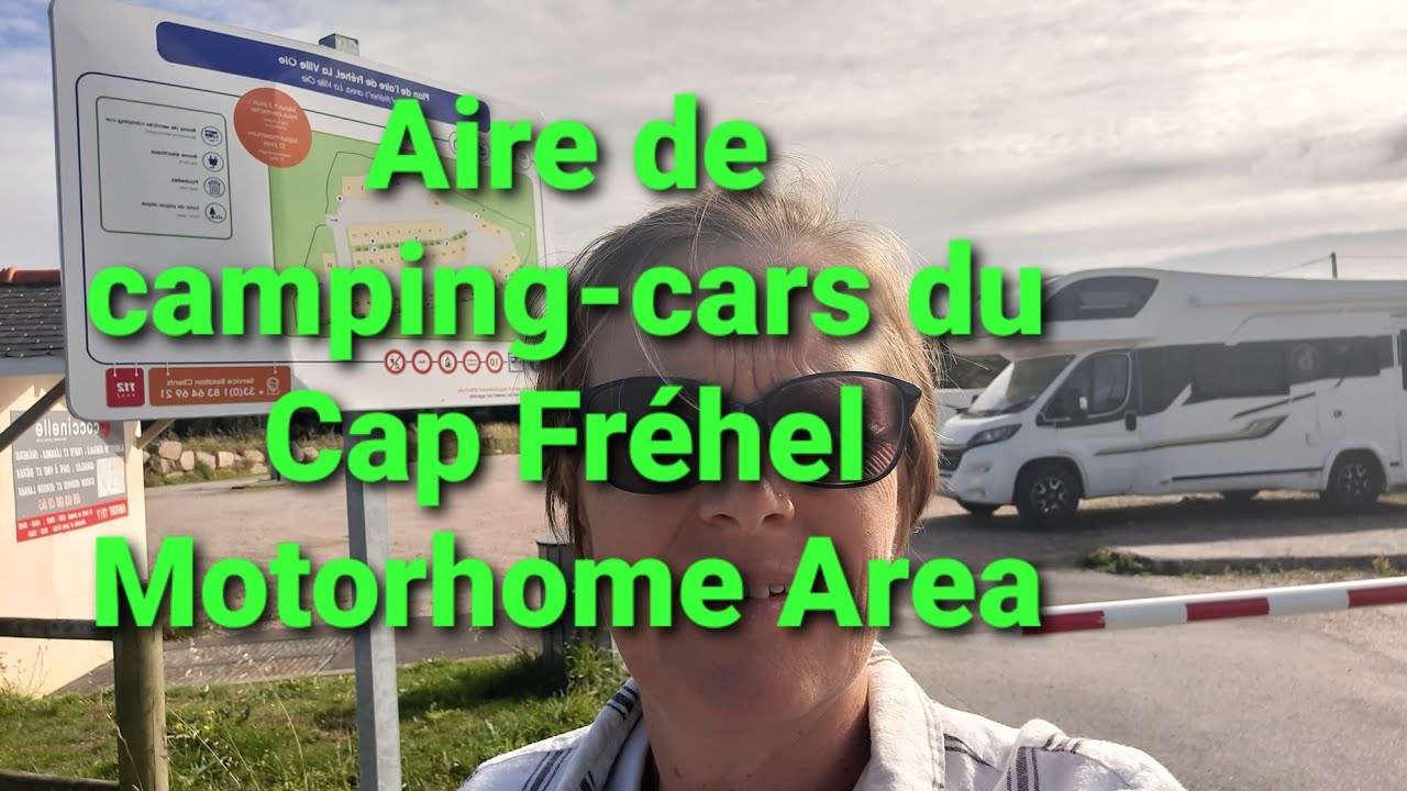 Aire CAMPING-CAR PARK Fréhel la Ville Oie. Super pour visiter le Cap Fréhel et Fort La Latte.