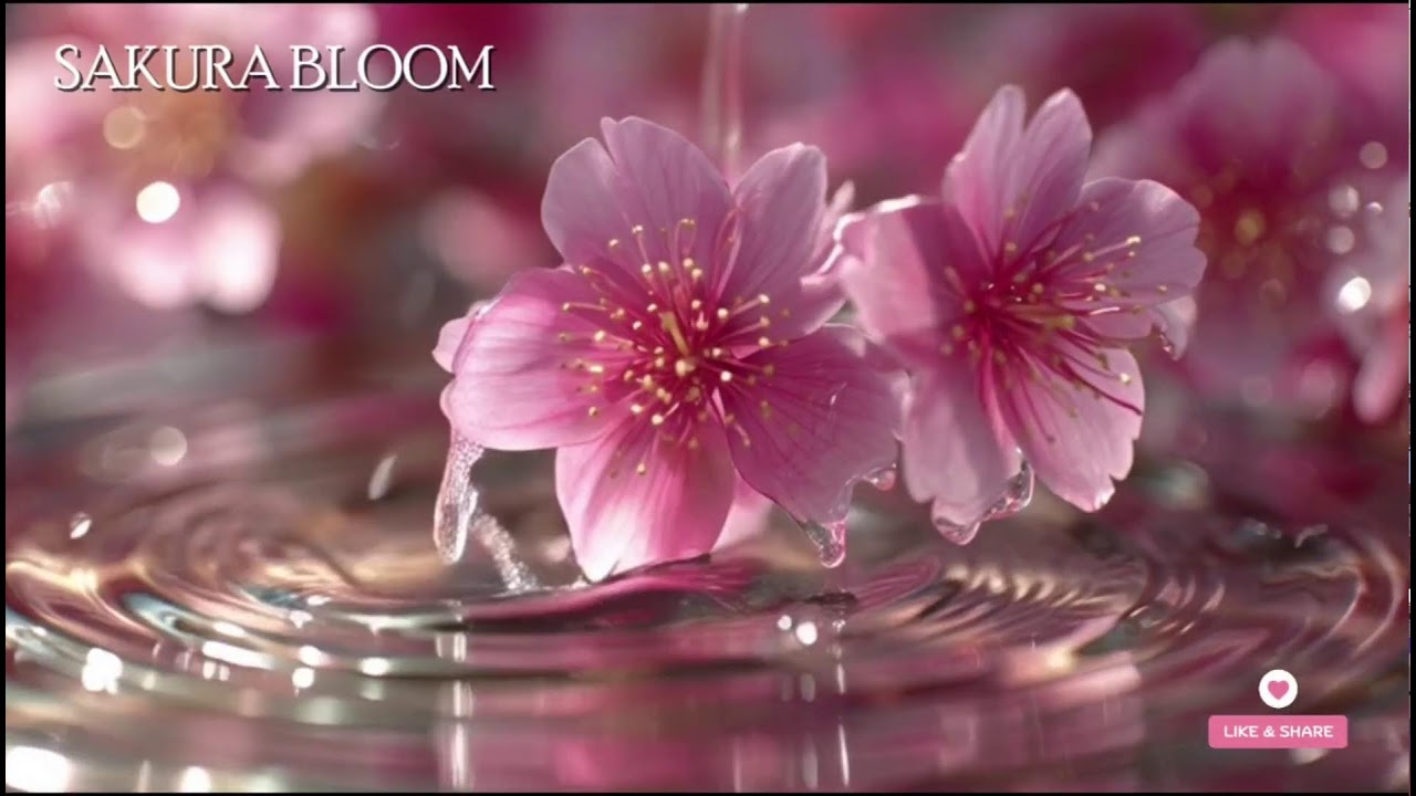 🔴 春の日本 さくらブルーム 🌸｜Japan Spring Sakura Bloom Ambient Healing Music