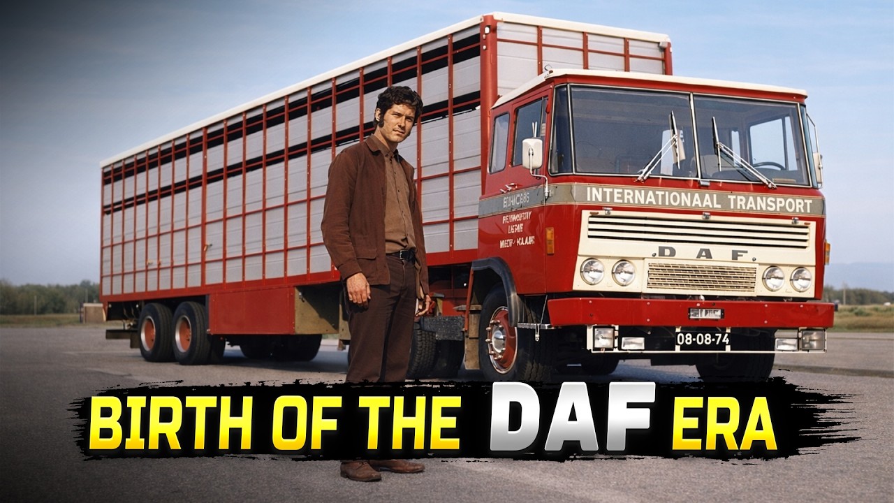 DAF: Грузовики, изменившие Европу