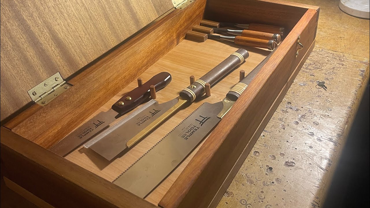 Japanese Hand-tool Box Made From Scraps