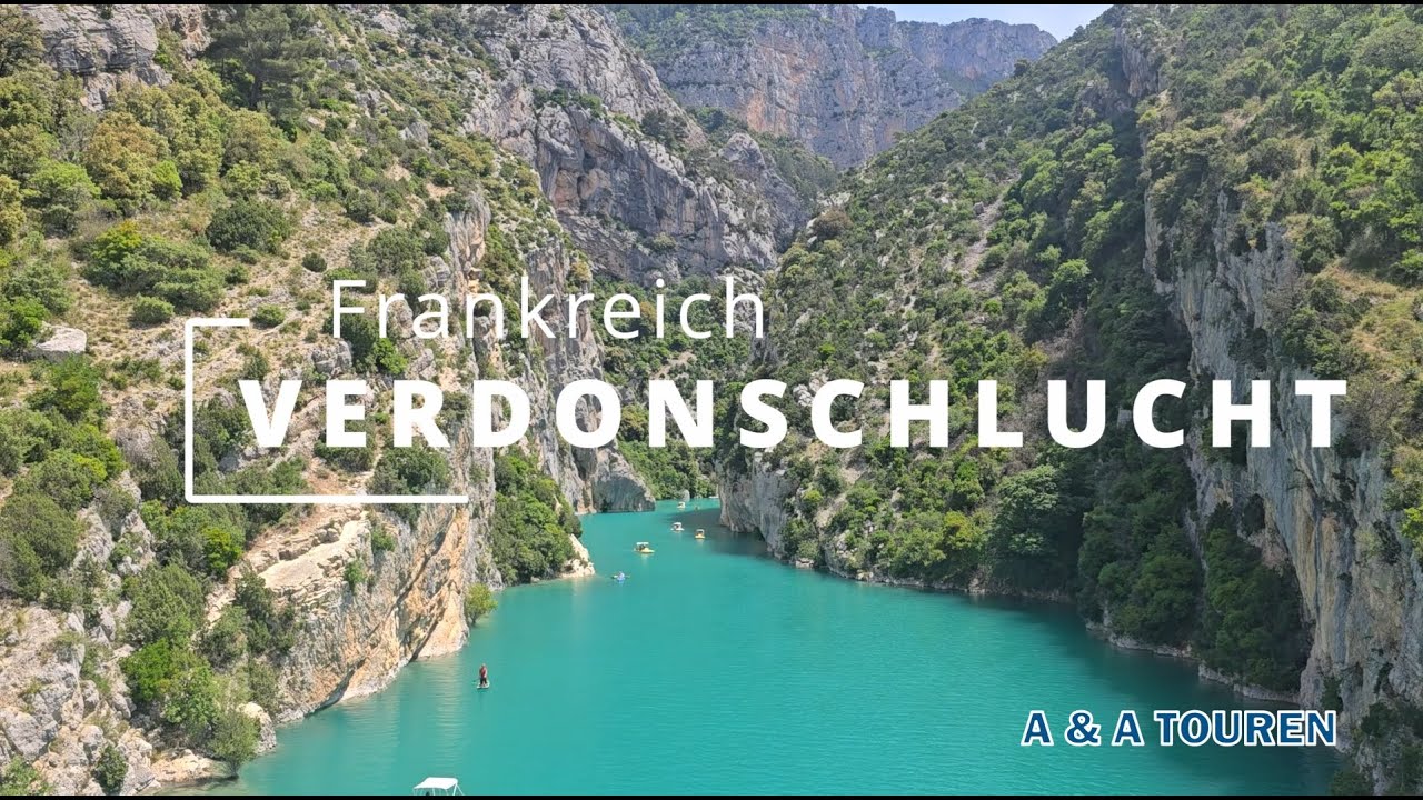 VERDONSCHLUCHT Gorges du Verdon GRAND CANYON DU VERDON von Castellane zum Lac de Sainte-Croix France