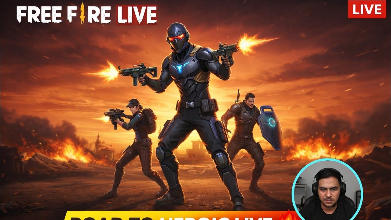 #video | #gaming  🍁 🔴 LIVE वाला लोगो और ज्यादा हाईलाइट कर दूँ🎮 “FREE FIRE😎🔥