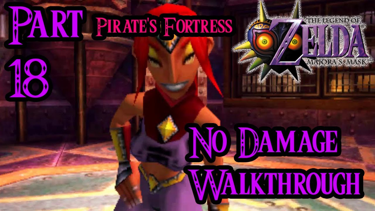 Zelda Majora's Mask 100% Walkthrough Widescreen HD Part 18 - Pirate's Fortress - Zora Egg - Hookshot