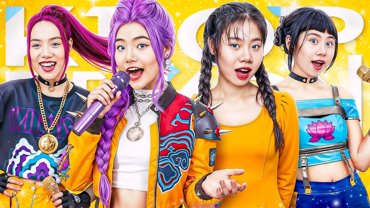 Бедную Baby Doll Удочерили Охотники На Демонов K-pop! Мои Сестры — Huntrix!