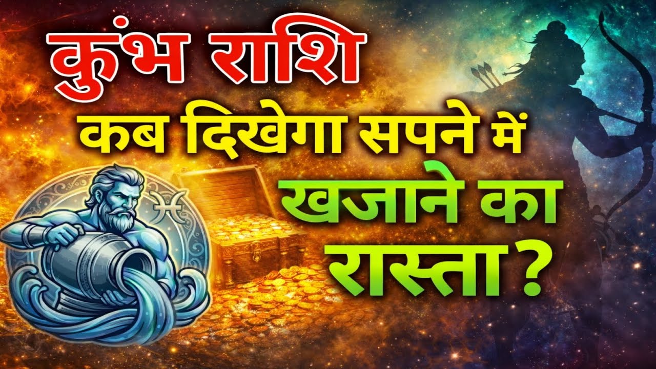 कुंभ राशि: सपने में दिखे ये 3 संकेत तो समझो मिल गया खजाने का रास्ता! 💰 | Kumbh Rashi Dream Secrets