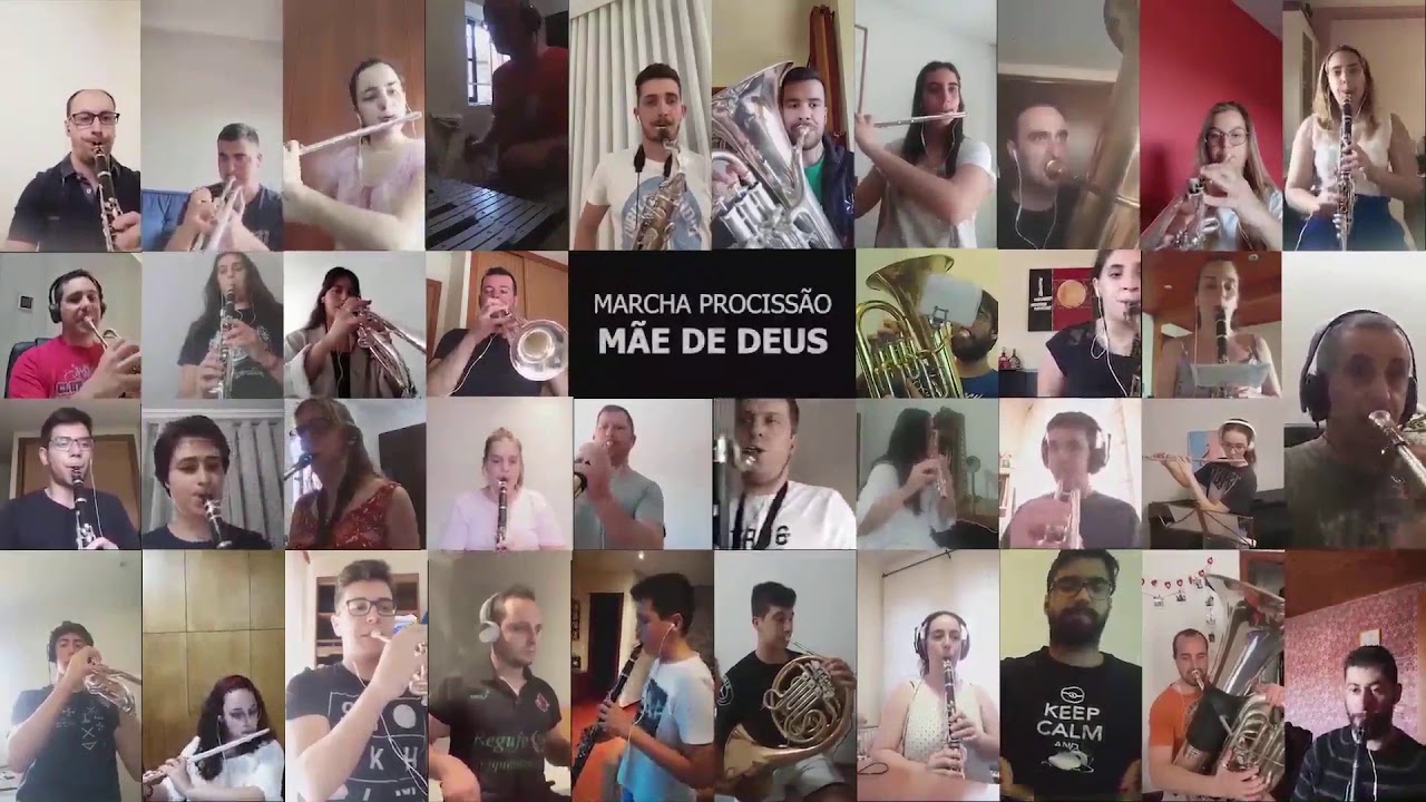 Tocamos juntos, cada um em sua casa - Mãe de Deus (Marcha Procissão)