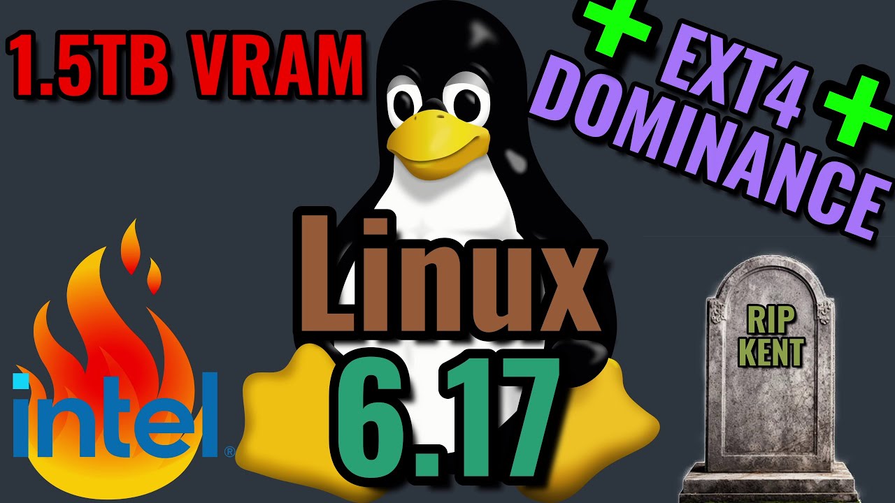 Linux Kernel 6.17 | Конец Intel?