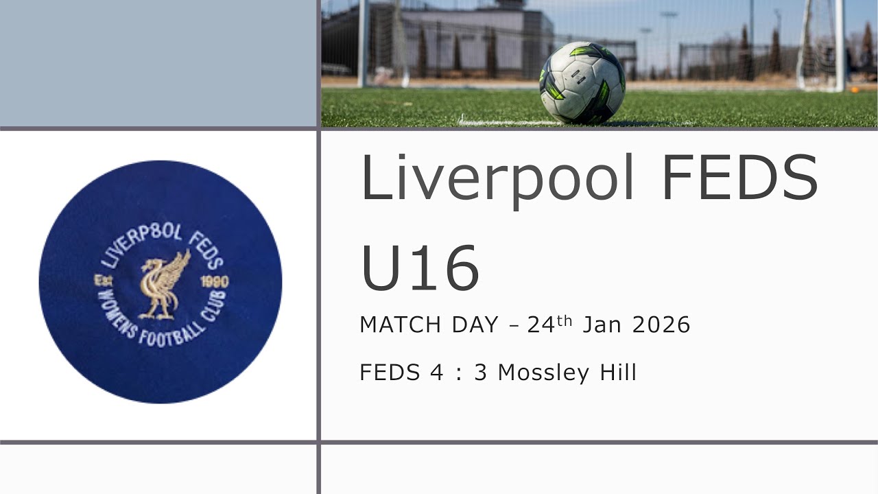 FEDS V Mossley Hill 24 Jan 2026
