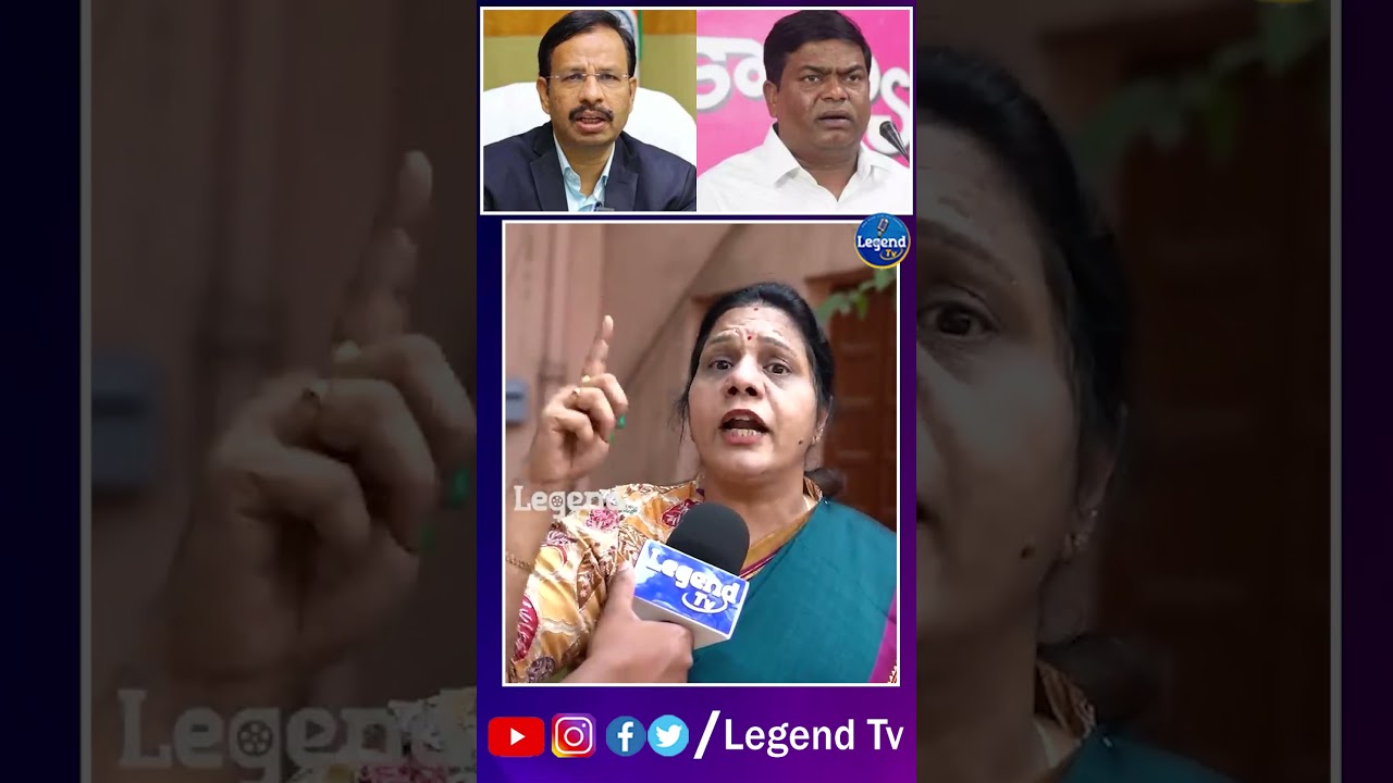 Congress Leader Sandhya Reddy Fires On Jeevan Reddy || Sajjanar || 